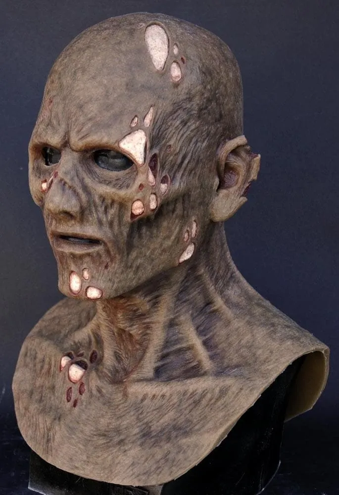 "Crusty Zombie - Tan" Silicone Mask