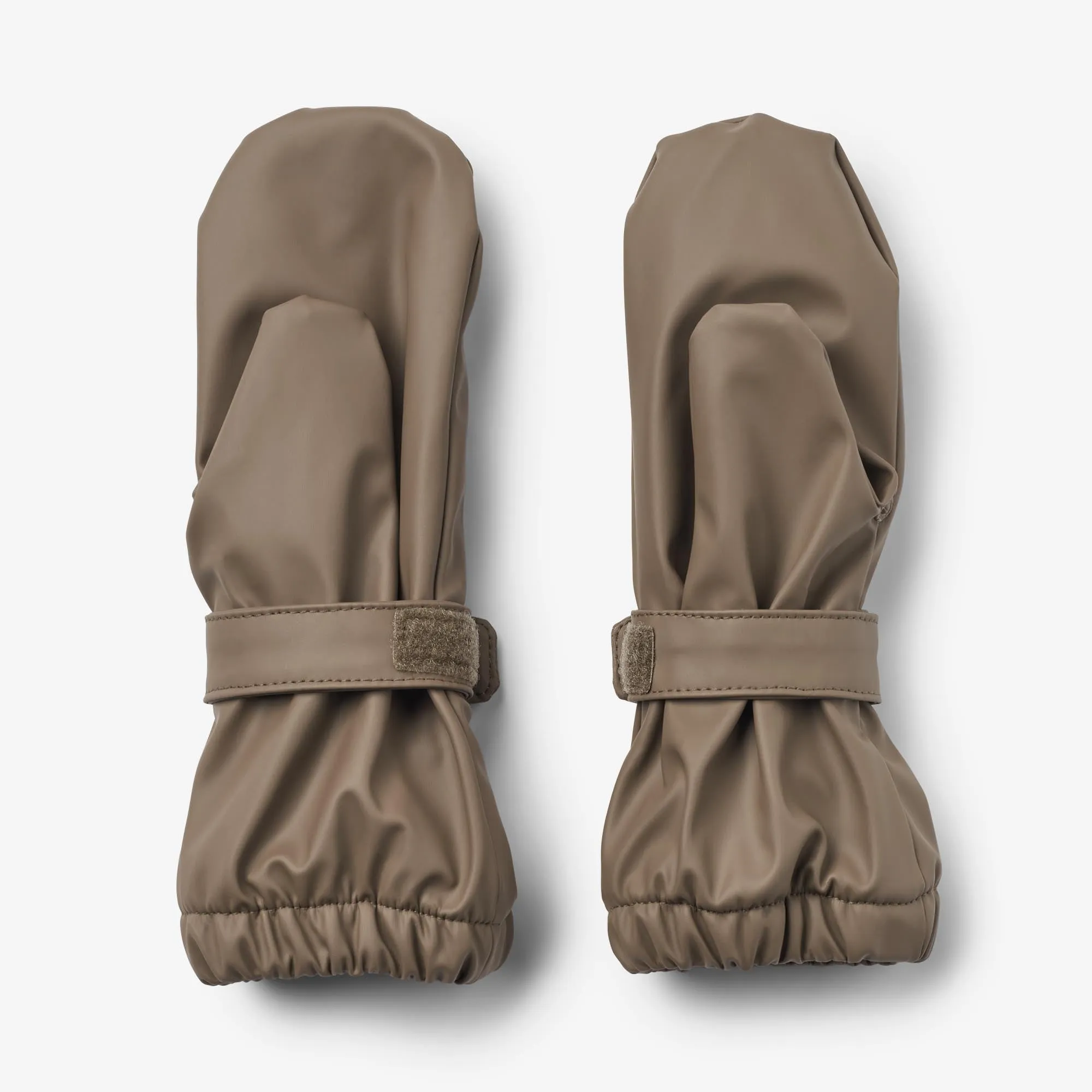 Rain Mittens Rily - dry wood