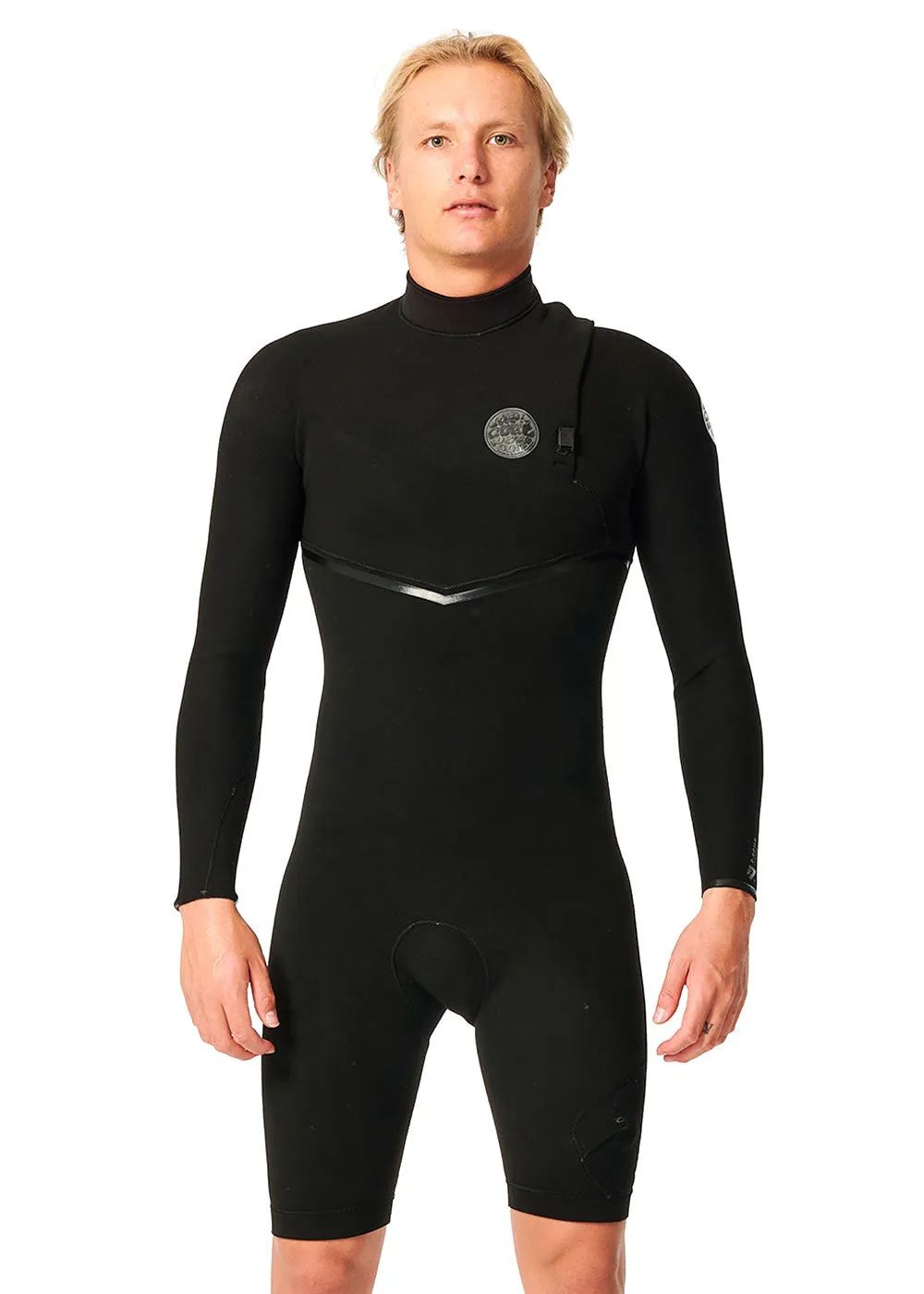 Rip Curl Mens E Bomb 2mm GBS Zipperless Long Sleeve Spring Suit