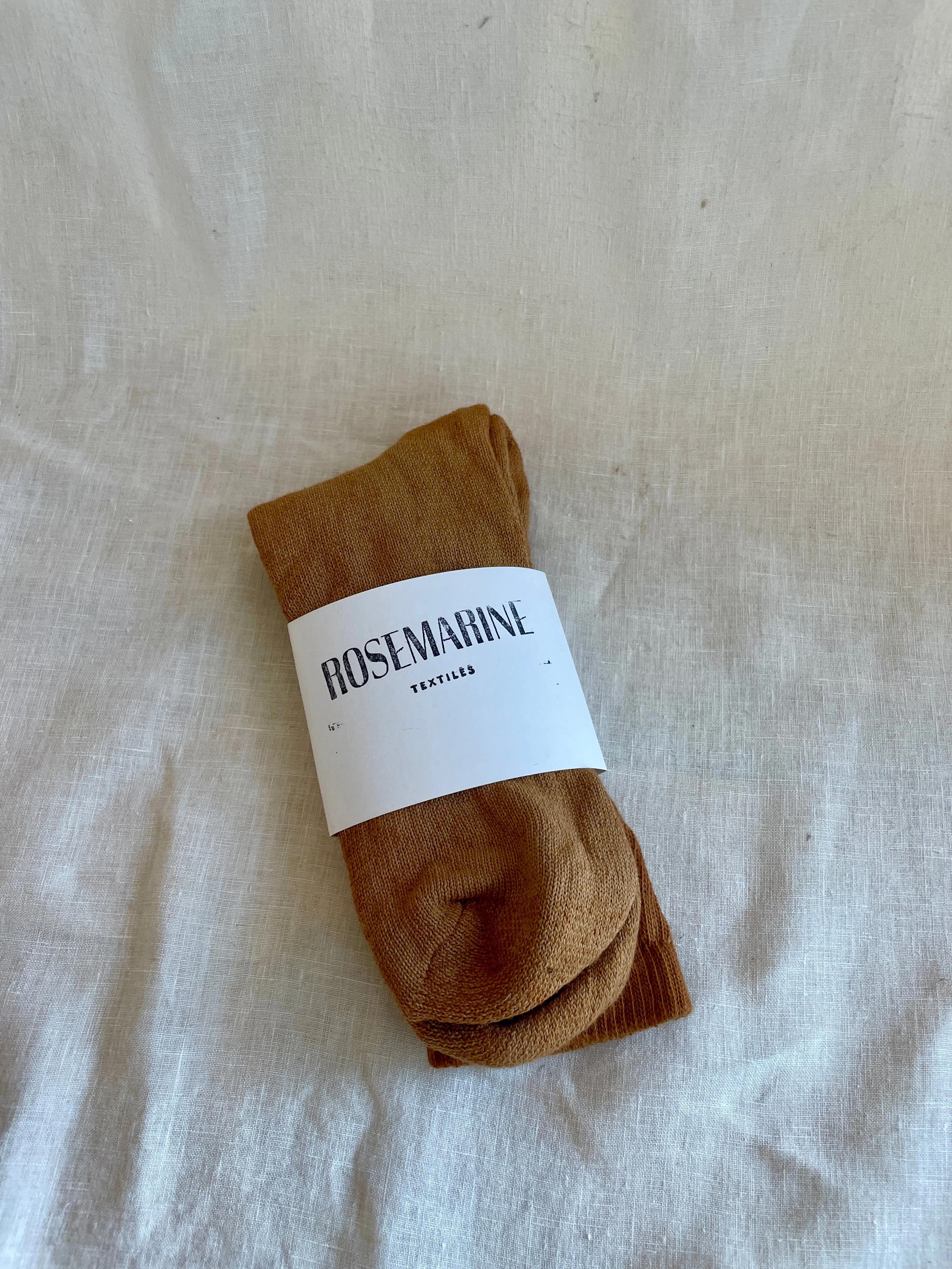 Rust Organic Cotton Plant Dyed Socks