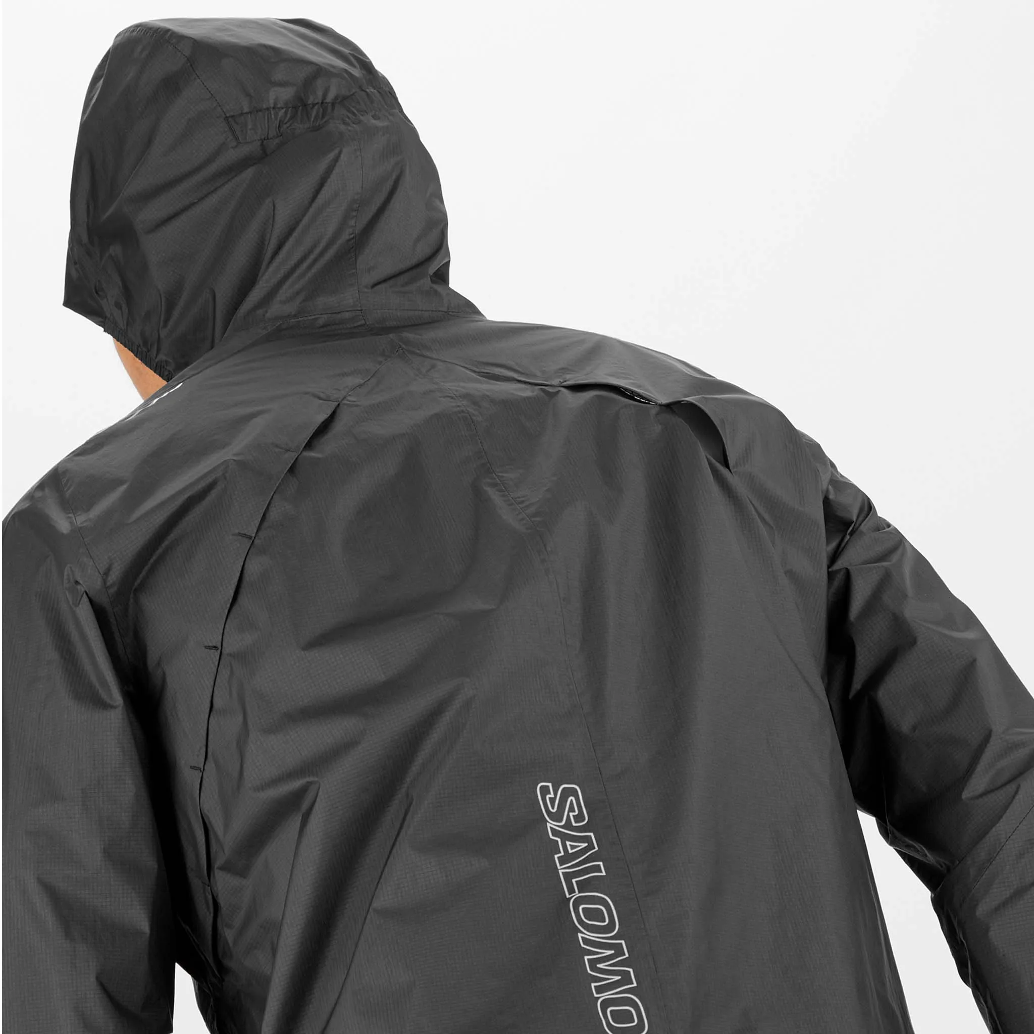 Salomon | Men's Bonatti Waterproof Shell Jacket - Deep Black