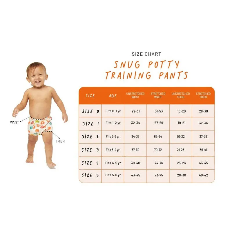 Size 5 Snug Potty Training Pull-up Pants for Babies | Potty Training Underwear for Kids Pack of 1 (Fits 5 – 6 years)