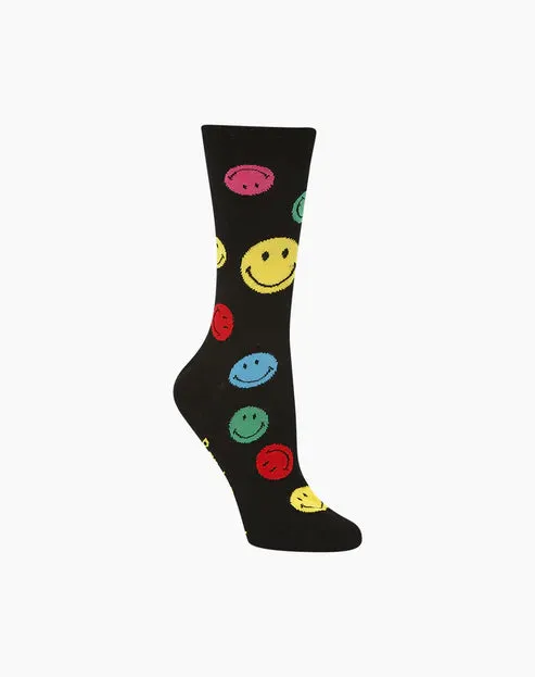 Smiley | Womens Bamboo Sock