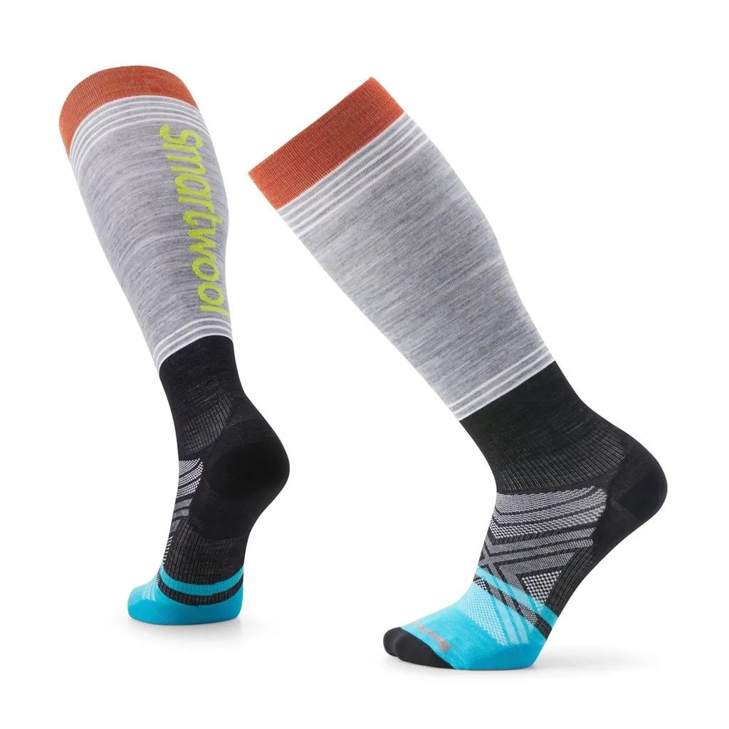 Socks Smartwool Ski Zero Cushion Logo OTC - Light Grey