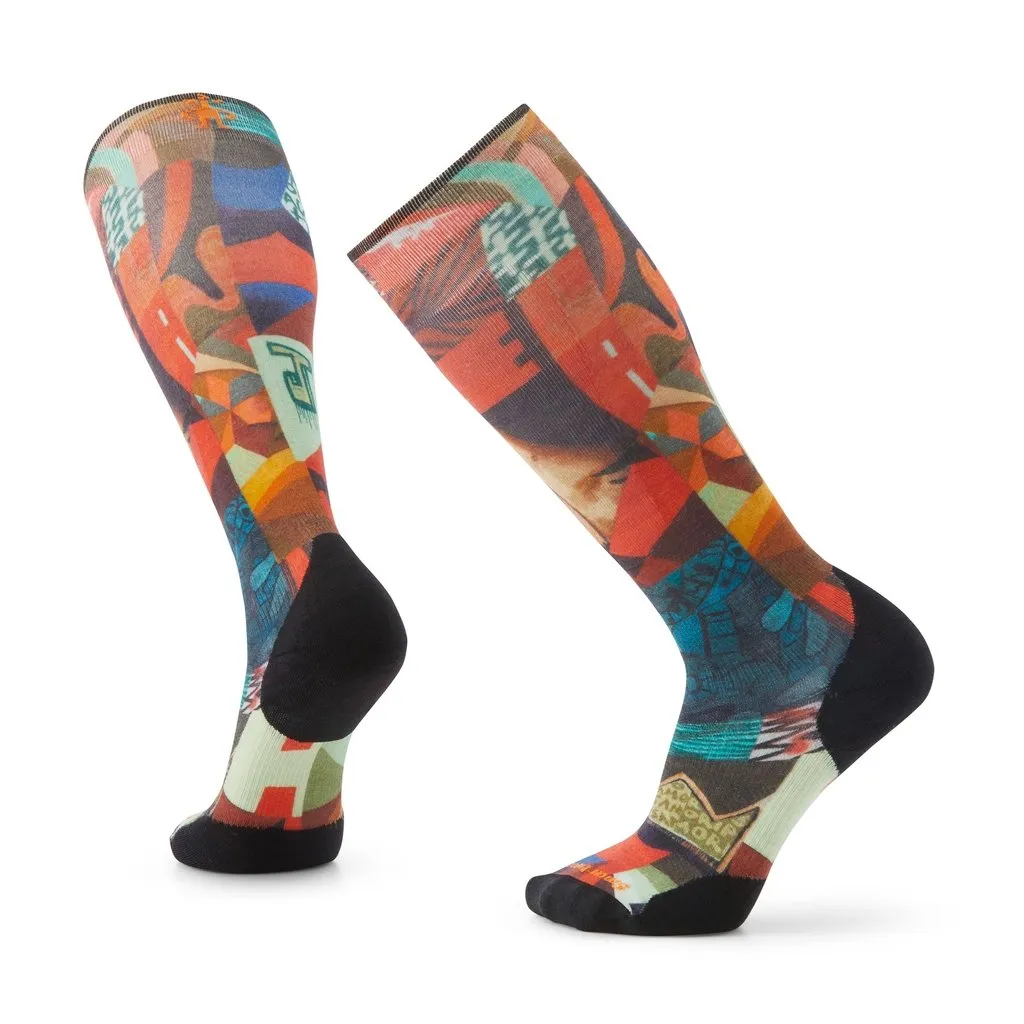 Socks Smartwool Targeted Cushion OTC - Mosaic Snowball