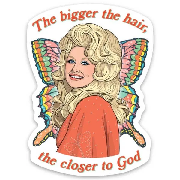 Sticker - Dolly Bigger Hair