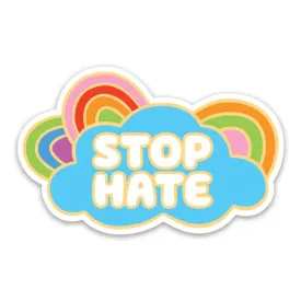 Stop Hate Sticker