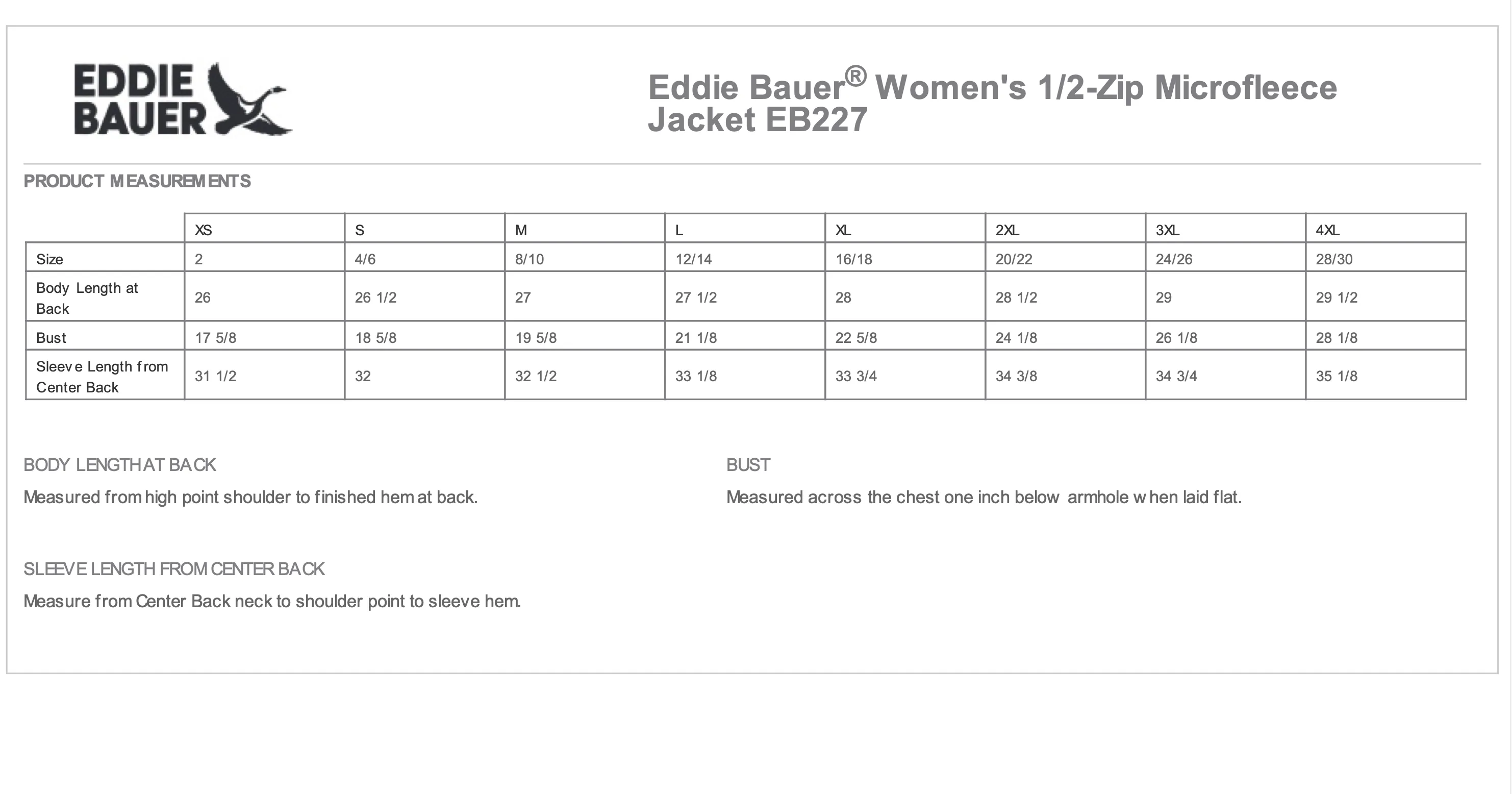 THCHH Eddie Bauer Women's 1/2-Zip Microfleece Jacket