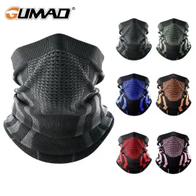 Thermal Face Bandana Mask Cover Neck Warmer Gaiter Bicycle Cycling Ski Tube Scarf Hiking Breathable Masks Print Women Men Winter