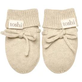 Toshi Organic Mittens Marley Oatmeal