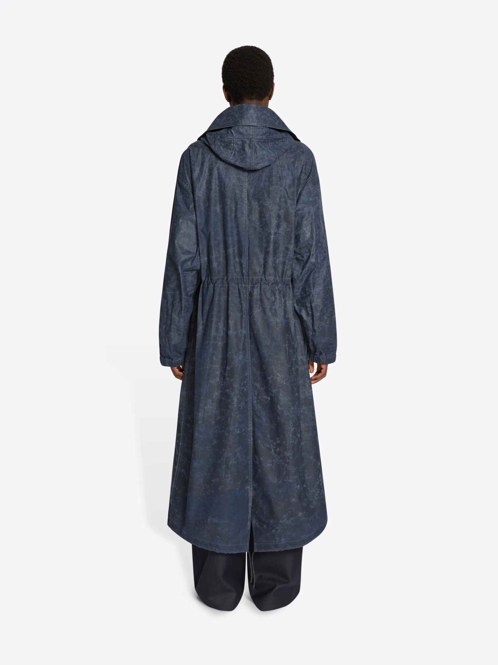 Water repellent parka