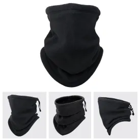 Winter Windproof Scarves Fleece Tube Scarf Mask Soft Half Face Cover SKi Snowboard Neck Warmer Gaiter Fashion Women Men Winter Fleece Face Mask Scarf Balaclava Neck Warmer