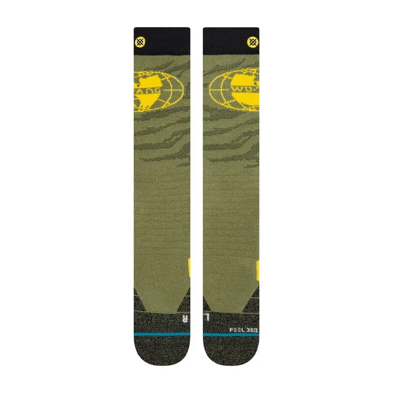 Wu Tang X Stance Performance Wool Snow OTC Socks - Black