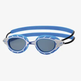 ZOGGS Predator - Blue/White - Tinted Smoke Lens - Regular